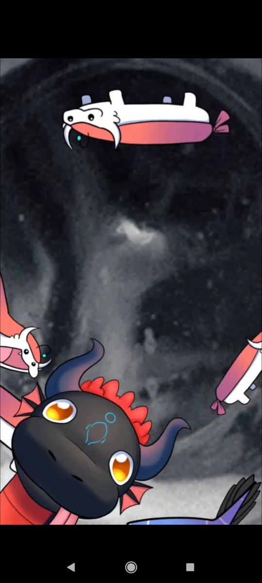 Woli Selene | Sea dragon 🌊🐲 | Chaotic vtuberFR tweet media