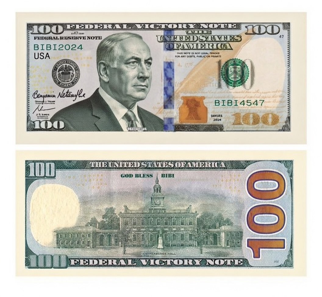 The President of the United States of America is going to put his face on the 100$ bill.

The first sitting president to ever appear on U.S. currency.