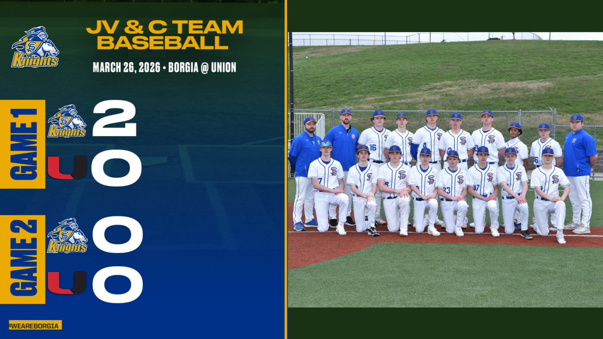 BorgiaAthletics's tweet photo. JV gets the win over Union. C team playing now. https://t.co/63tVjayE4U