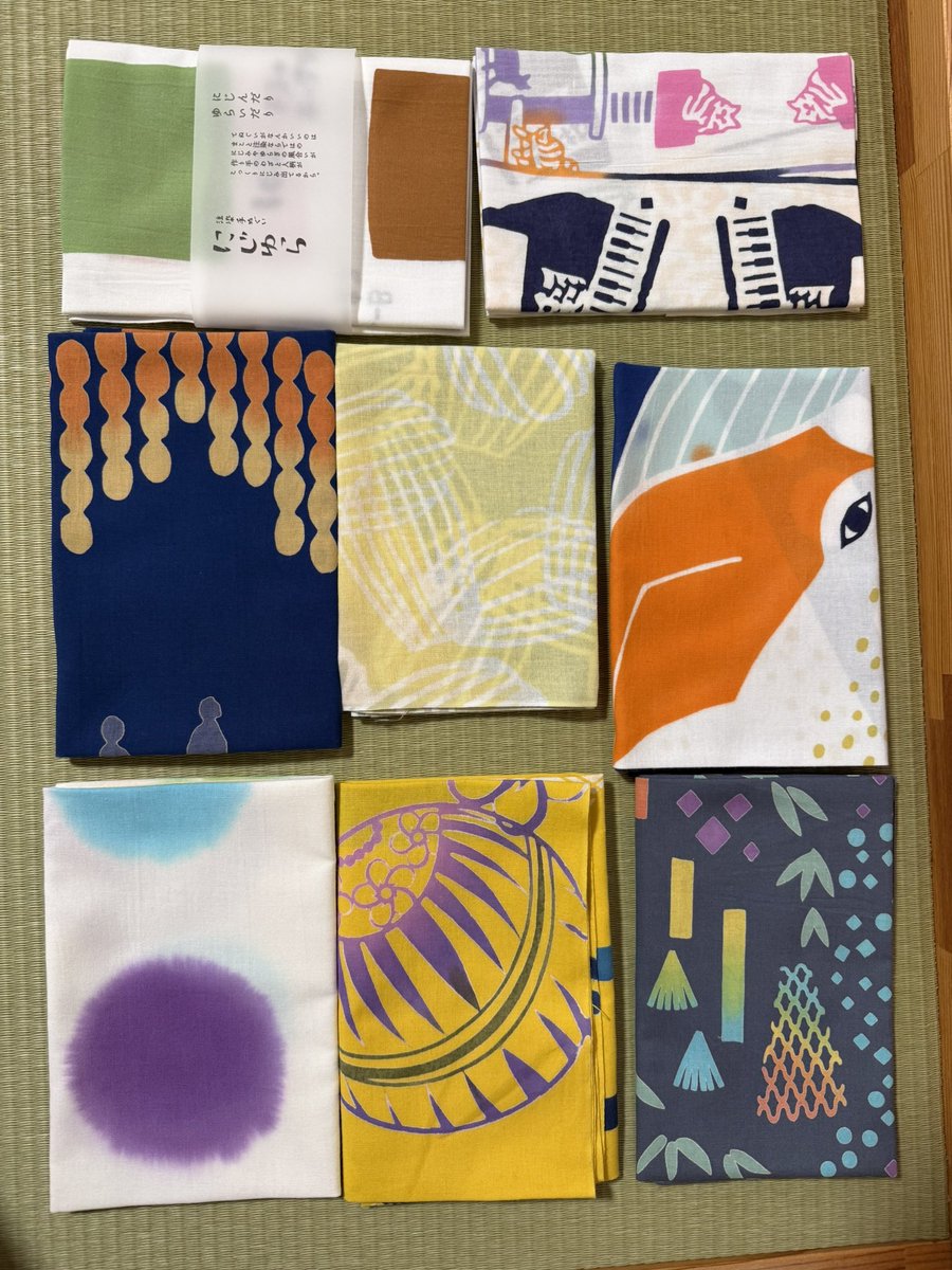 tsubo9's tweet image. にじゆらの
てぬ福ぶくろ第一弾2セット届きました
実は注文間違えた結果の2セットでにじゆらさんからも確認のメールが来たけど決済も終わってるしこれもご縁とそのまま購入
どう使おうか思案中
#手ぬぐい #tenugui