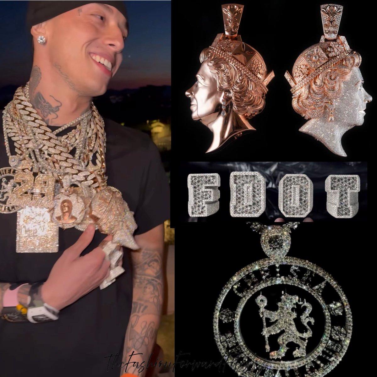 FashFwrdFiles's tweet image. Central Cee wearing custom Forty and custom A Jewellers. Photo by Central Cee
-
#forty #centralcee #centralceeedit #centralceeedit #centralceetypebeat @centralcee