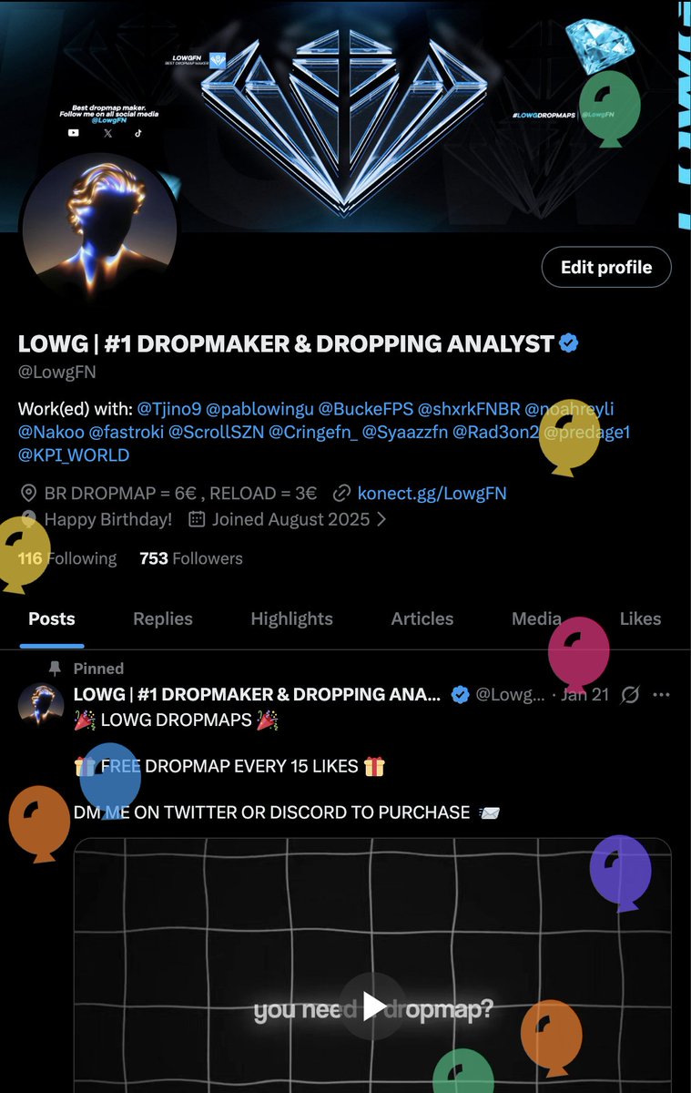LOWG | #1 DROPMAKER & DROPPING ANALYST tweet media
