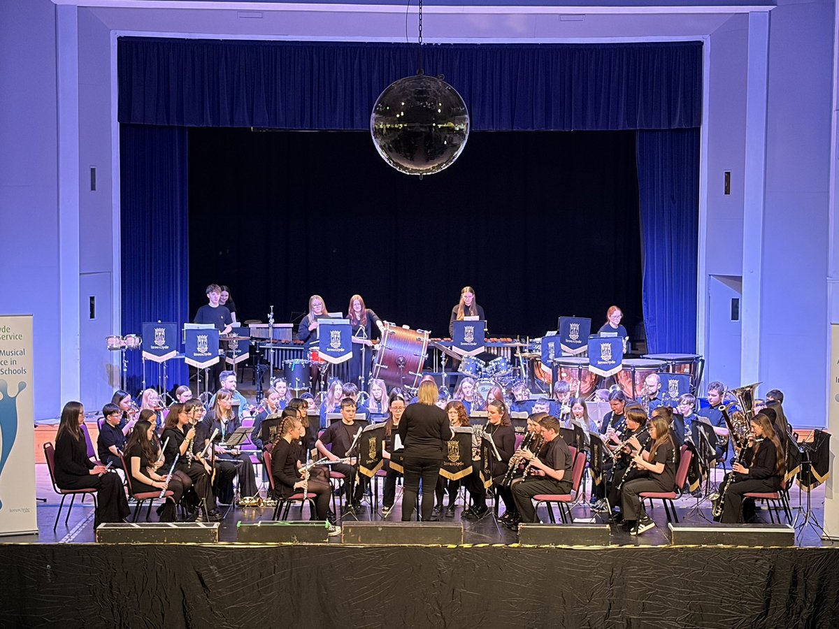 IAPerfArts's tweet photo. 🎶😊Congratulations to all of our amazing @invacad musicians and singers who performed at the Spring Gala Concert tonight! You were all fantastic! 🎉 Thank you to our @InverclydeMusic staff for all of their hard work and support! What a night! ❤️ @DhtLivingstone @MsMcCready https://t.co/CCamDoo1SW