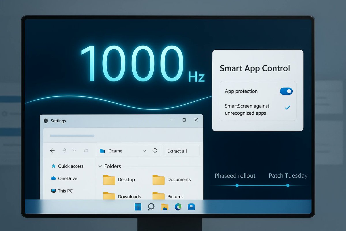 windowsforum's tweet photo. 🔥 Windows 11 KB5079391: 1000Hz finally, and Smart App Control gets a real toggle. Translation: they heard us… just late enough to make it feel like a feature hunt.
https://t.co/0Ta95ZI6Z6
#FileExplorer #PreviewBuild #SmartAppControl #Windows11Update https://t.co/CTaQBjHtyb