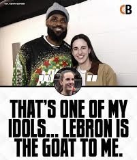 DONALDXBIBI's tweet photo. @30Walkemdown30 @JacobGotBands @Tyfunk98 @CaitlinClark22 Keep coping.. LeBrons her goat https://t.co/ez0XOM78Za