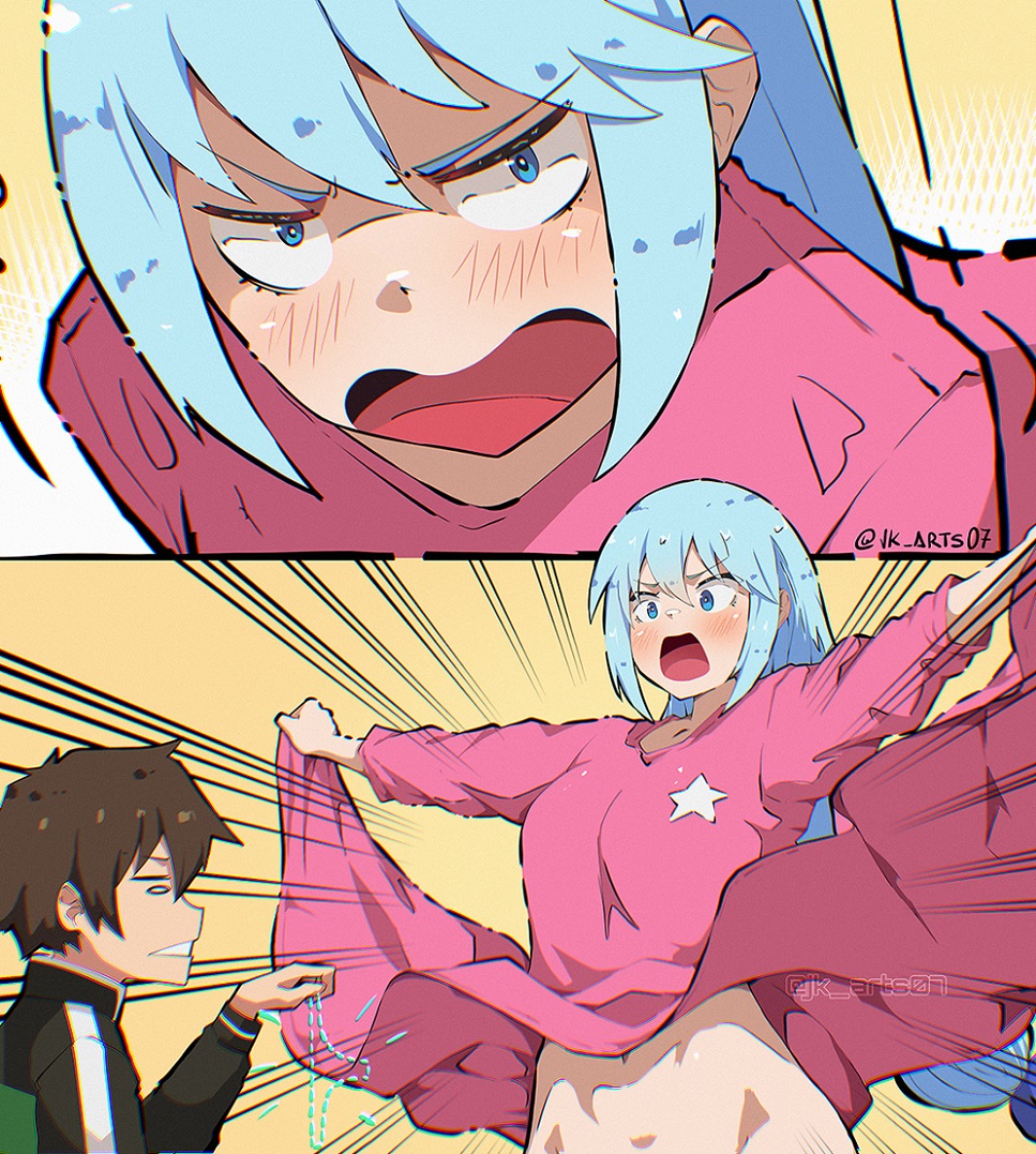 Reference 🗿

#Konosuba #aqua #dragonball #anime