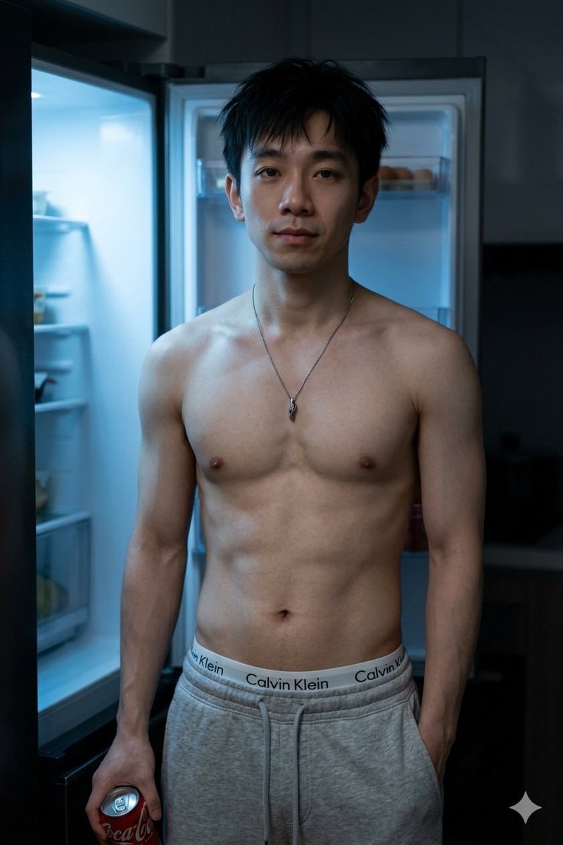 johannli1069's tweet photo. 可樂的第一口最甜，但如果你想喝，我隨時都可以分給你。
#AIman #AIart #AI男子 #AI帥哥 #AsianBoy 
#ภาพนี้สร้างจากAlไม่ใช่คนจริง https://t.co/tRxfZnzIyn