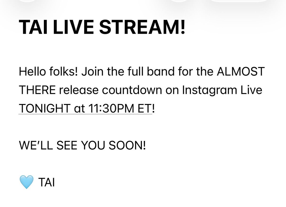 William Beckett tweet media