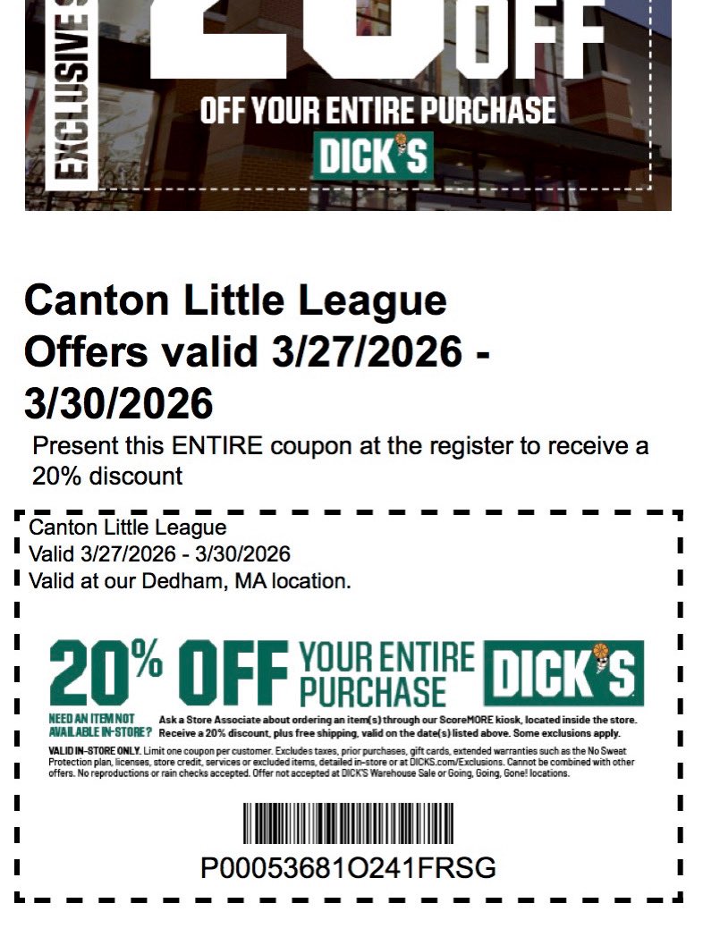 Canton Little League tweet media