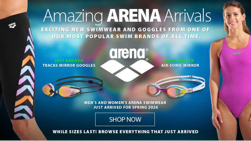 runningfreecan's tweet photo. New Arrivals From One Of Our Most Popular Swim Brands - Spring 2026 Swimwear and Goggles from Arena have landed at Running Free. Browse everything new or discover some of the epic Arena deals in The Warehouse. Get all the details here:
https://t.co/o2SS4TEIJA https://t.co/R28ghzQKjg