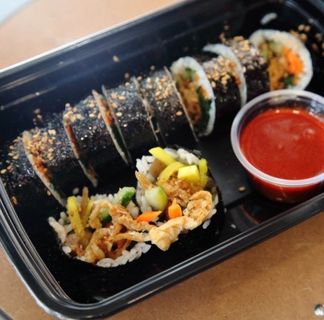 Iortiz1128's tweet image. #Kimbap
#atun
#vegetarian