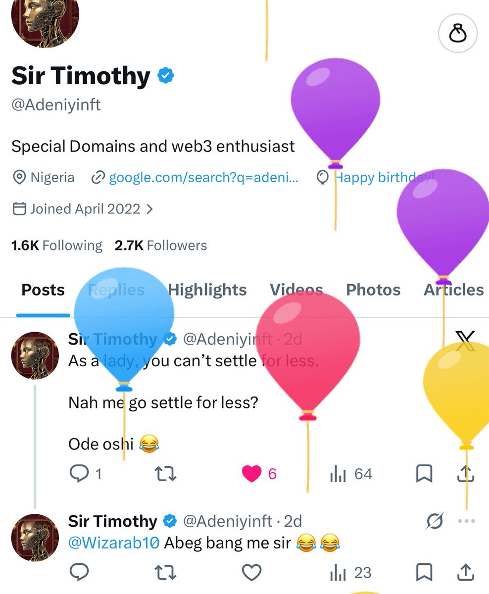 Sir Timothy tweet media