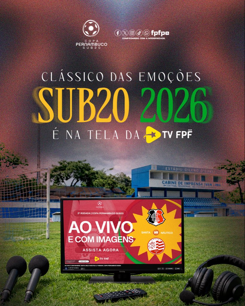 Federação Pernambucana de Futebol tweet media