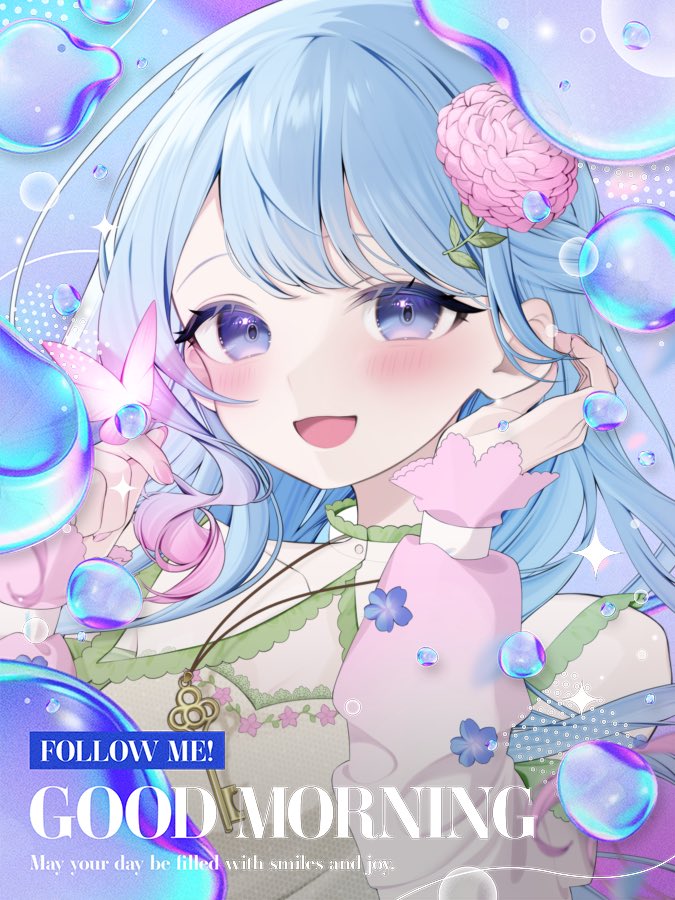 美花楽 ハル。🩵🌸3/14名古屋LIVE感謝 tweet media