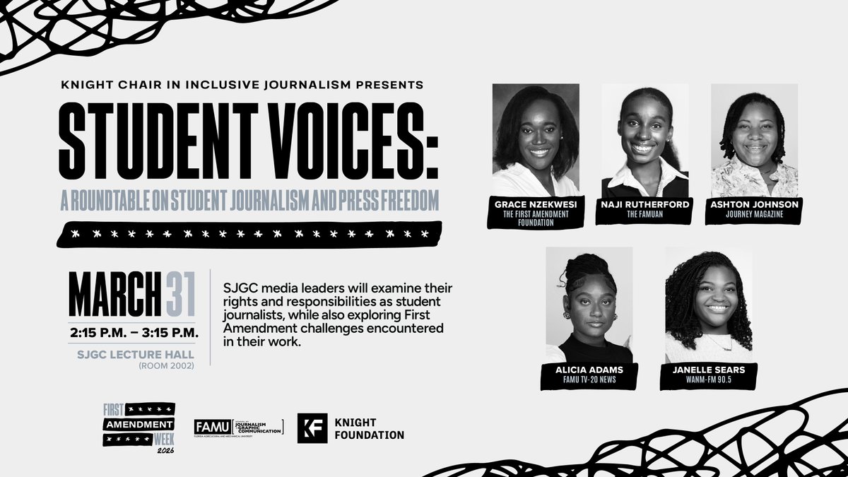 FAMU School of Journalism & Graphic Communication tweet media