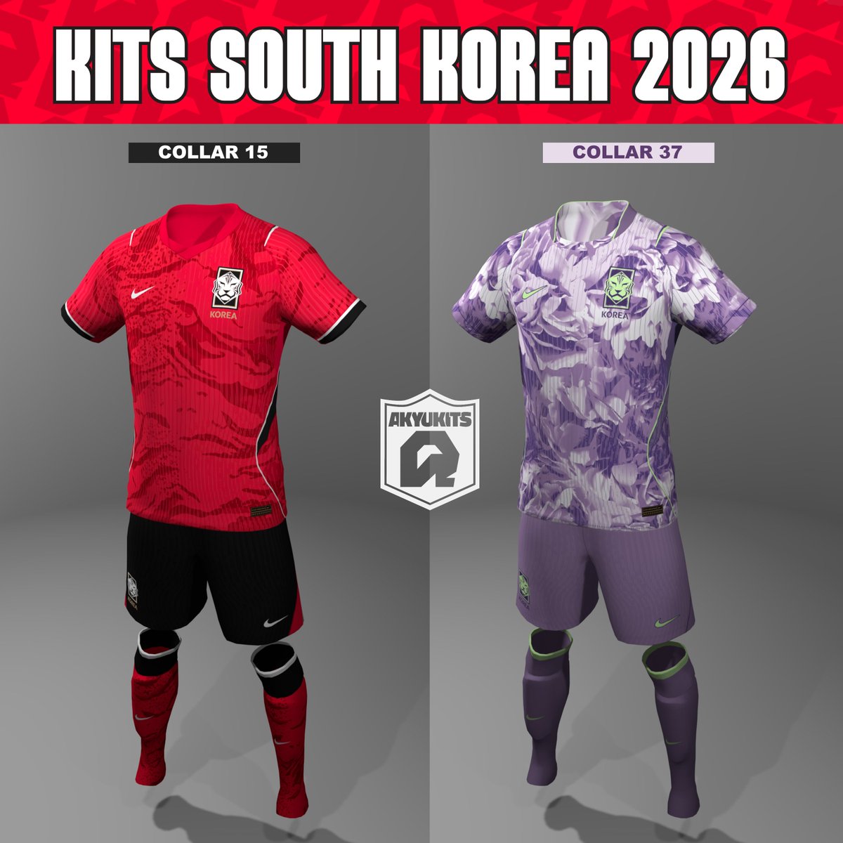 akyukits's tweet image. KITS SOUTH KOREA 2026
drive.google.com/drive/folders/…
💰 Available for kit orders

#kitpack #kitspes #pes2021 #patchpes2021 #kitmaker #korea #southkorea #worldcup2026 #FIFA #football #sportsdesign