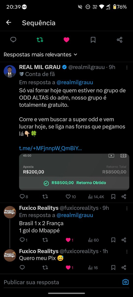 Fuxico Realitys tweet media