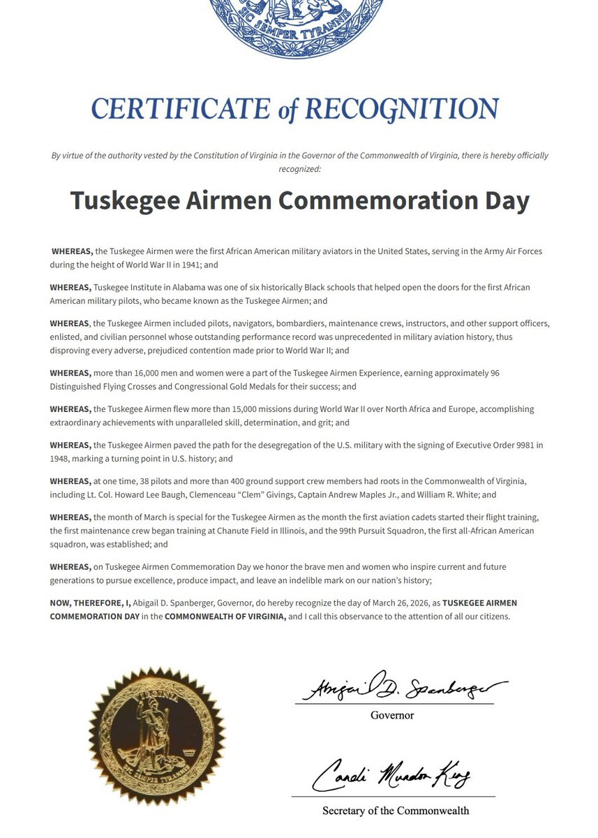 Governor Abigail Spanberger tweet media