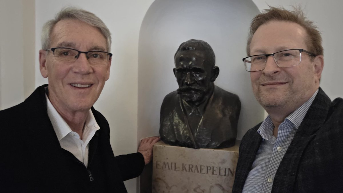 Prof_TGSchulze's tweet image. It was pleasure meeting with Mark Rapaport, President-Elect of @APApsychiatric (APA) at my institute ippg.eu at #LMU #Munich. We discussed and identified areas of increased collaboration between the APA and the @WPA_Psychiatry (WPA). As President-Elect of the WPA,