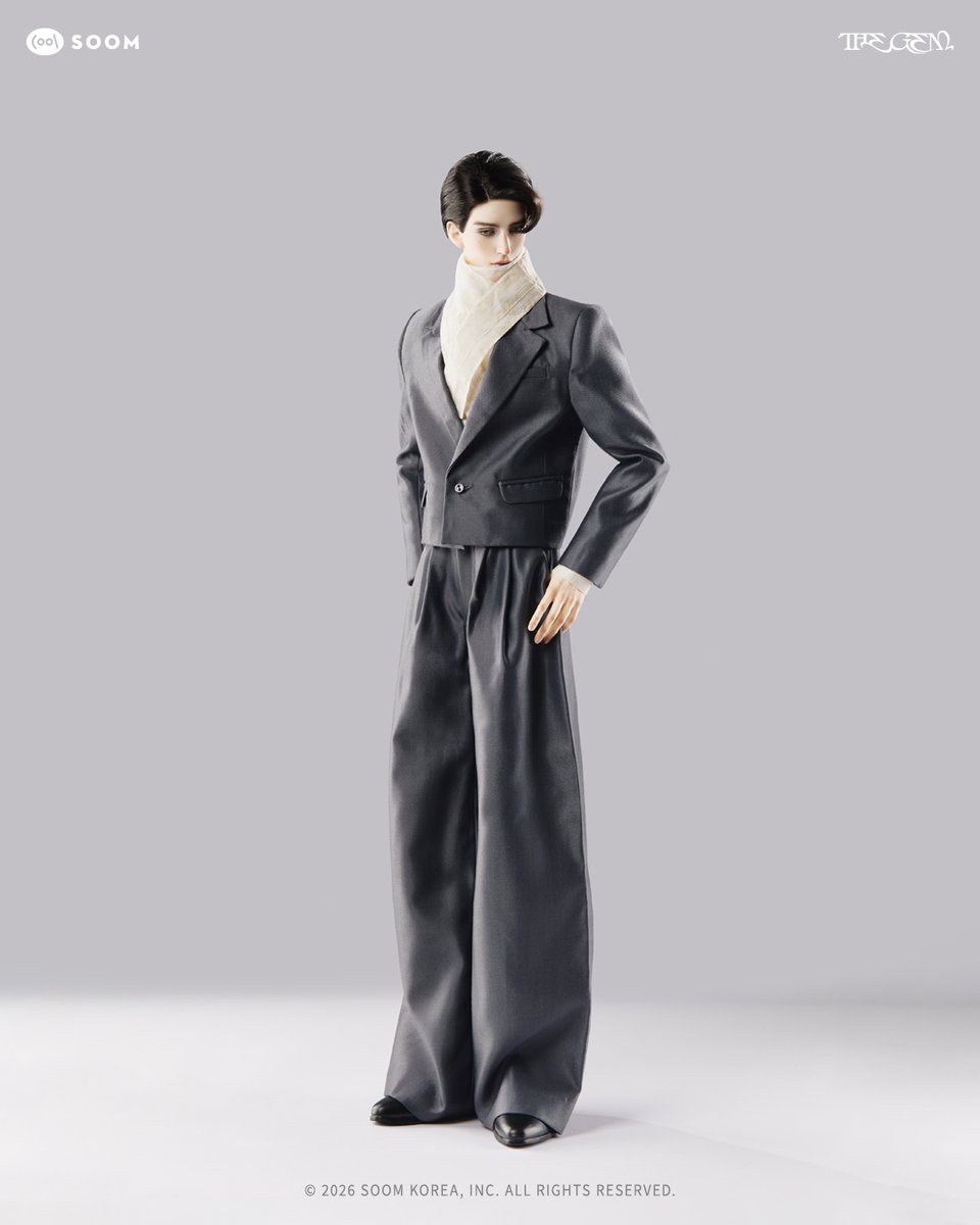 soomkorea's tweet photo. TIMELESS COLLECTION
Modern Ratio Set
A sheer scarf-neck shirt with a subtly distressed texture. Effortlessly elegant, yet beautifully raw.
Fashion pieces are sold separately.
#soom #thegem #hypergem #hg75 #bjd #soomdoll #dollsoom #bjddoll #bjdfashion #bjdstyle #bjdclothes https://t.co/8fNPD5B9Zl
