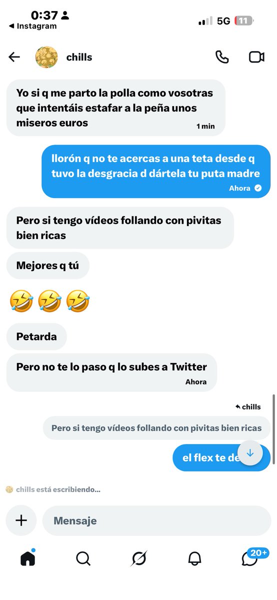 badassgyal_'s tweet photo. timewaster @papadoc_88 y encima un puto pringao sos 🤣 https://t.co/imEvBuqjMd