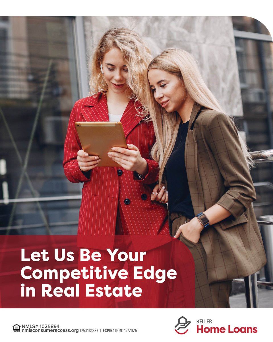 kellerhomeloans's tweet image. Embark on a journey towards success with a partner who is committed to your goals. Your success is our mission: partner with us for a winning collaboration! 🚀🤝
#KellerHomeLoans #KellerHomePartner #RealEstateSupport