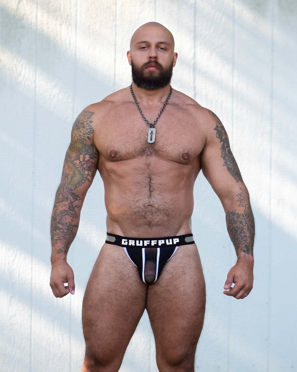 The Revealer Jockstrap ➡️ GruffPup.com/rjoo ⬅️ Choke Chains - Pick Daddy, Boy, Woof, Bear, Cub, Top, Bottom, or Vers ➡️ GruffPup.com/chains ⬅️ The Stud: <a href="/atxmuscle/">FARM DAD XXX - OF & JfF 50% OFF</a> #dad #daddy #gaydaddy #woof #hairydad #hairydaddy #furrydad #furrydaddy #muscledad #muscledaddy