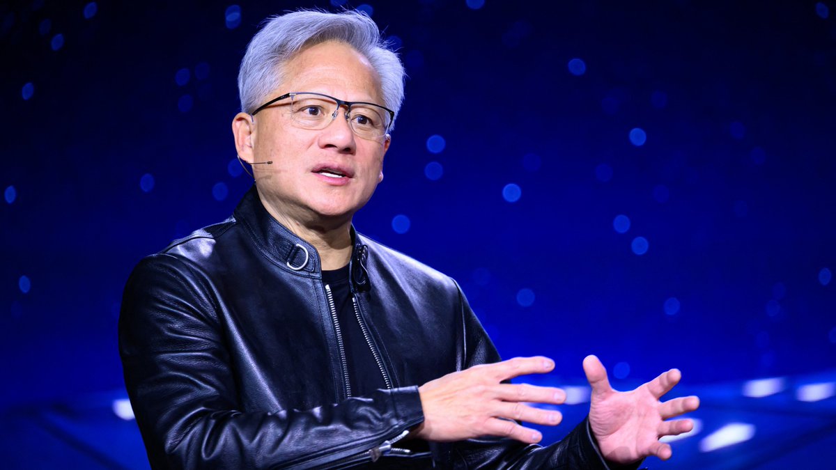SuraAtomation's tweet photo. NVIDIA CEO Jensen Huang says AGI is basically here — if you define it as AI that can autonomously run billion-dollar companies. Open-source agents like OpenClaw are already showing the path. Mind blown? 🧠 #NVIDIA #AGI #JensenHuang https://t.co/tgjqyQuxPe