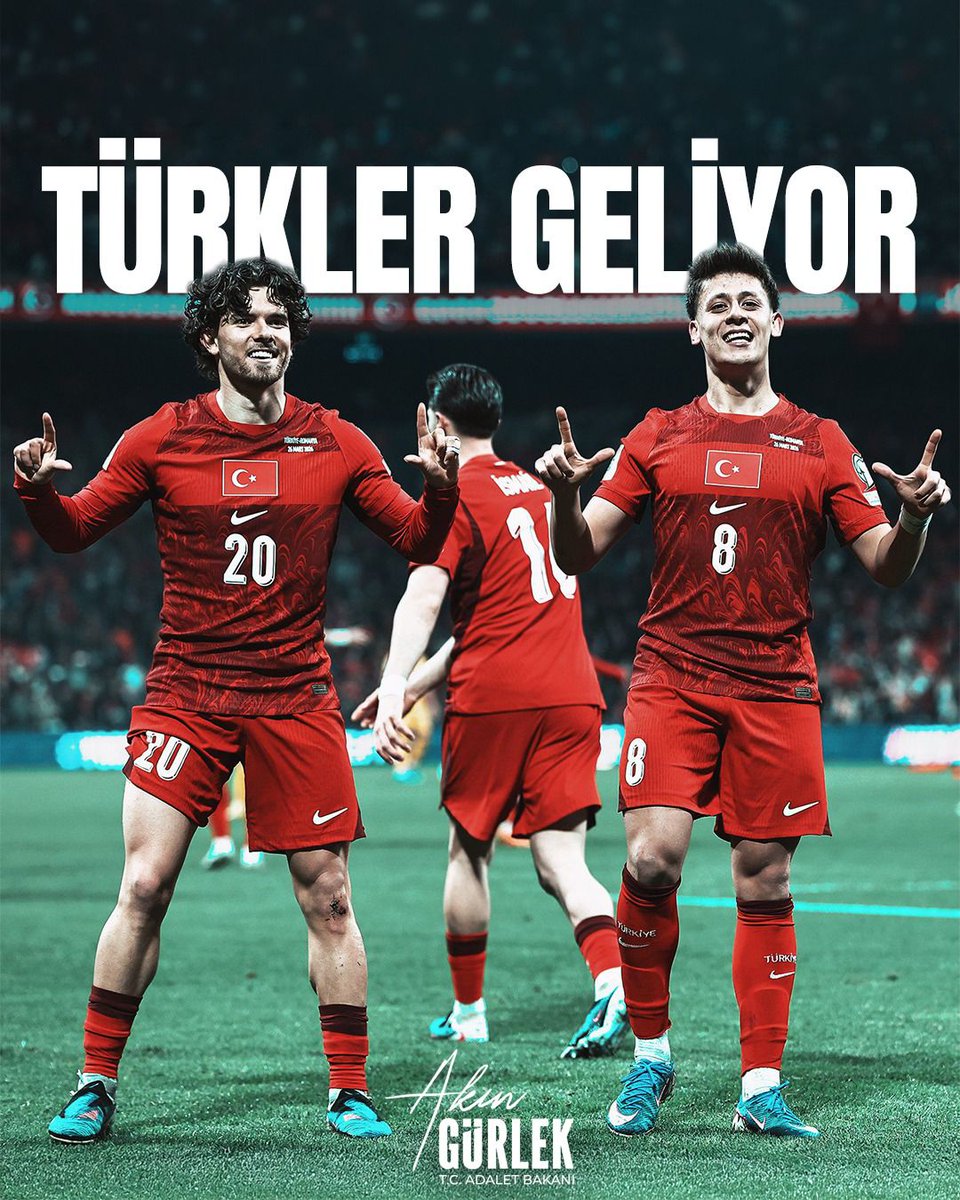 2026 FIFA Dünya Kupası yolunda A Milli Takımımız tarih yazmaya devam ediyor.

Avrupa Elemeleri Play-Off Yarı Finali’nde Romanya’yı 1-0 mağlup eden #BizimÇocuklar’la gurur duyuyoruz.

Yolun sonu Dünya Kupası olsun! 🇹🇷