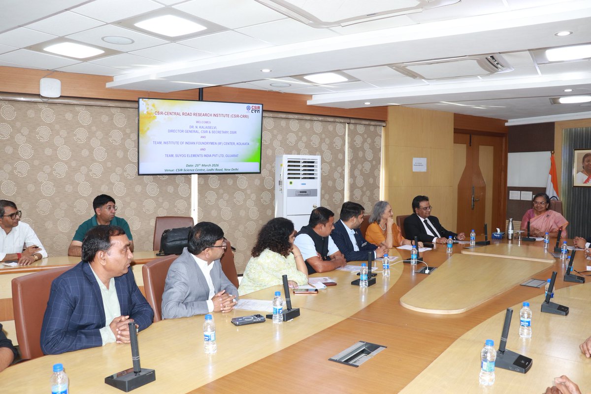 CSIR CRRI tweet media