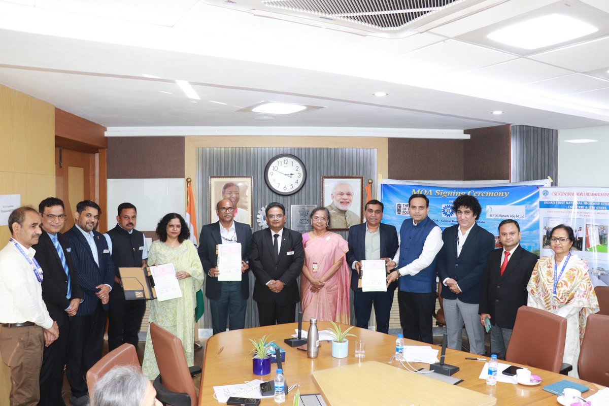 CSIR CRRI tweet media