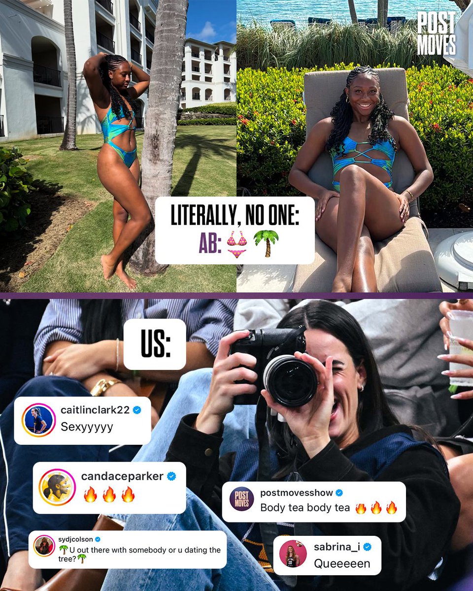 Post Moves with Candace Parker & Aliyah Boston tweet media