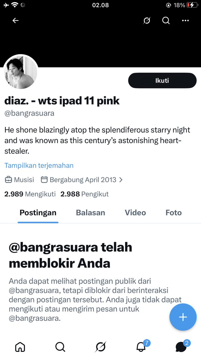 ppiyaaaw's tweet photo. BANTU VIRAL!! masi aktif dan change name gais hati hati bgt sama ni akun, suka tipu tipu tiket, jualan ipad ip dll haha uda banyak korban dan yg tau HATI HATI YANG DI REPLY SM DIA!!! @bangrasuara 
#wts #wtb #zonauang #zonajajan #penipu https://t.co/LFIM4nE6Bi
