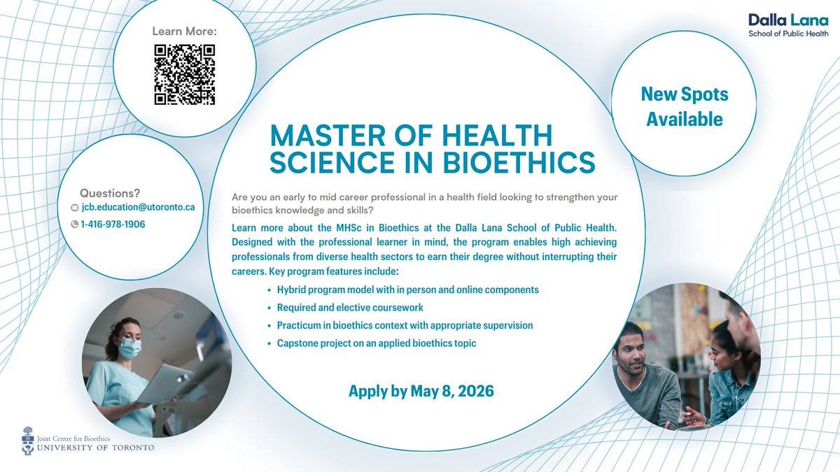 U of T Bioethics tweet media