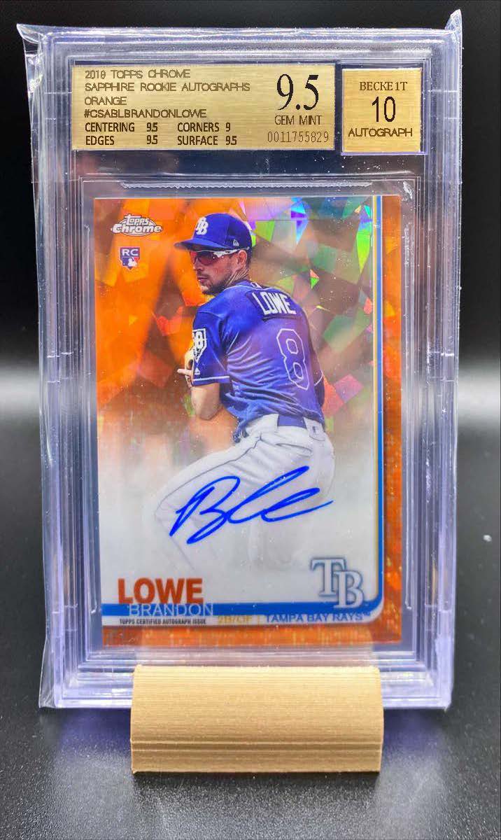 GHobby516's tweet photo. @SportsCardInv Brandon Lowe Orange Sapphire https://t.co/KZoz80VgDT