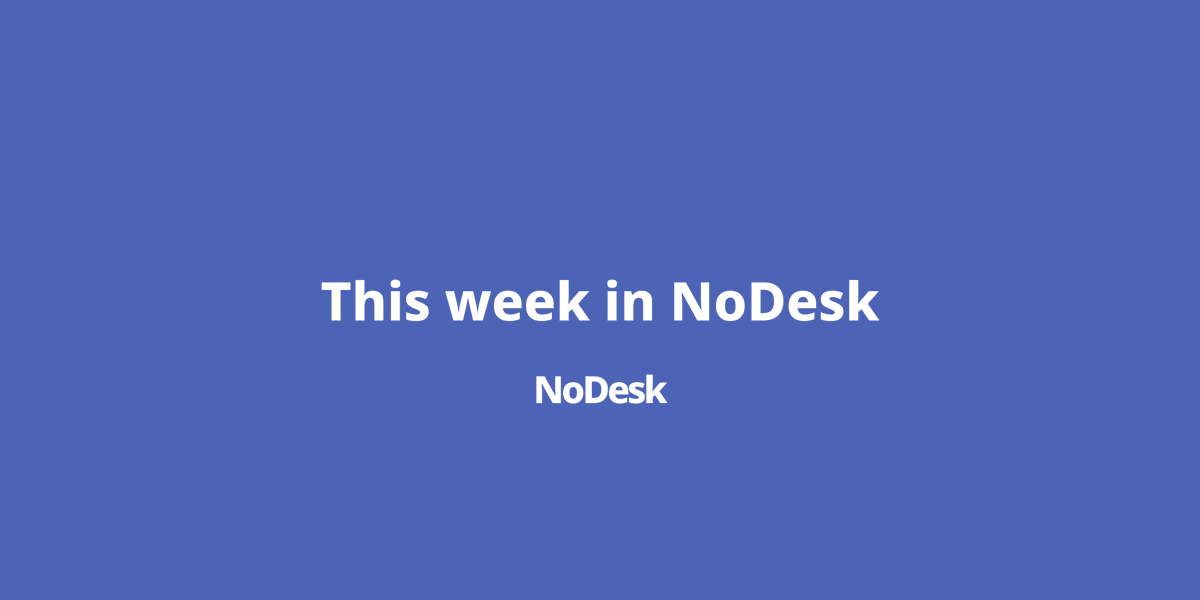 NoDesk tweet media