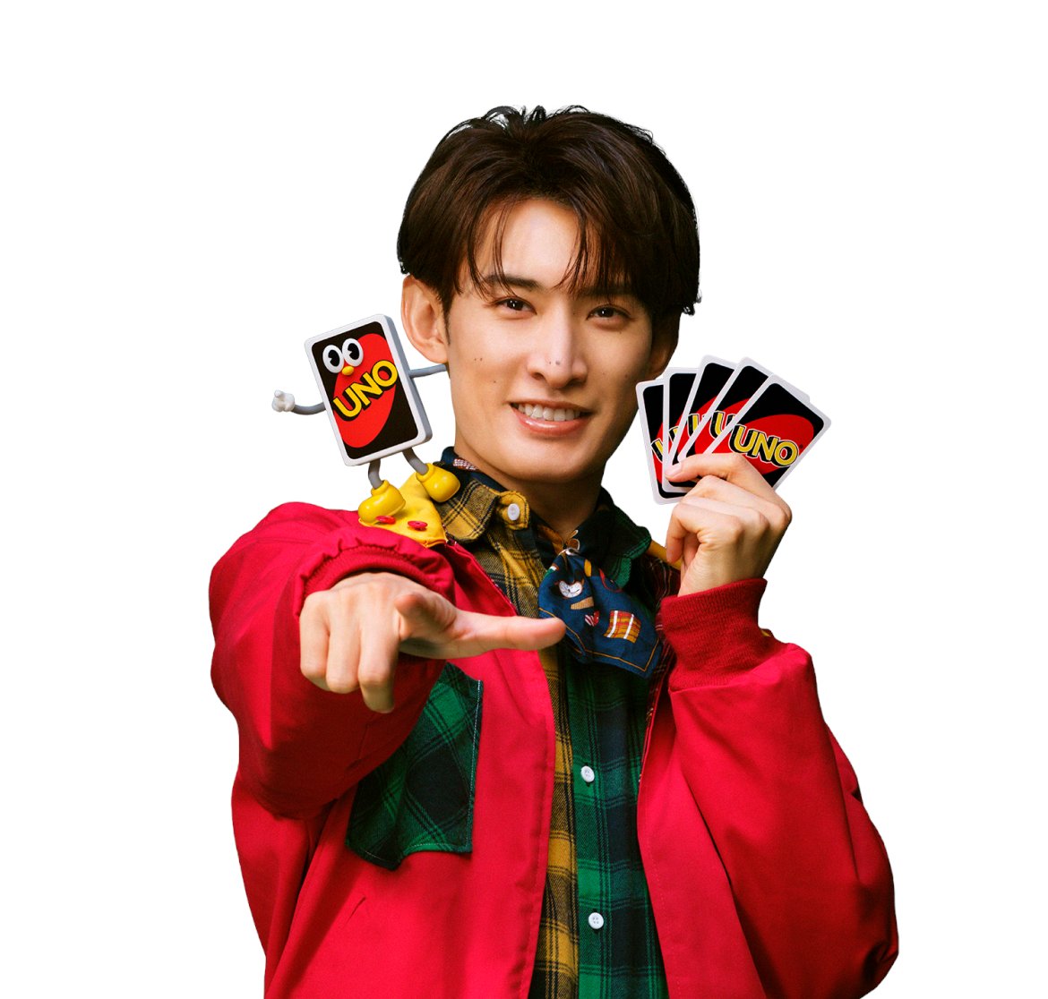 Snow Man 向井康二 出演 UNO 新CM🧡🃏 TVCM「進化系UNO」 ビジュアル
