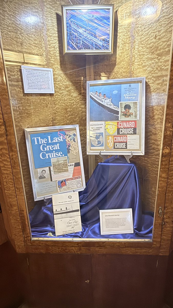 greg314's tweet photo. It first sailed in 1936. Now the Queen Mary rests in Long Beach and is a vintage hotel. https://t.co/ynQwJZUbLC