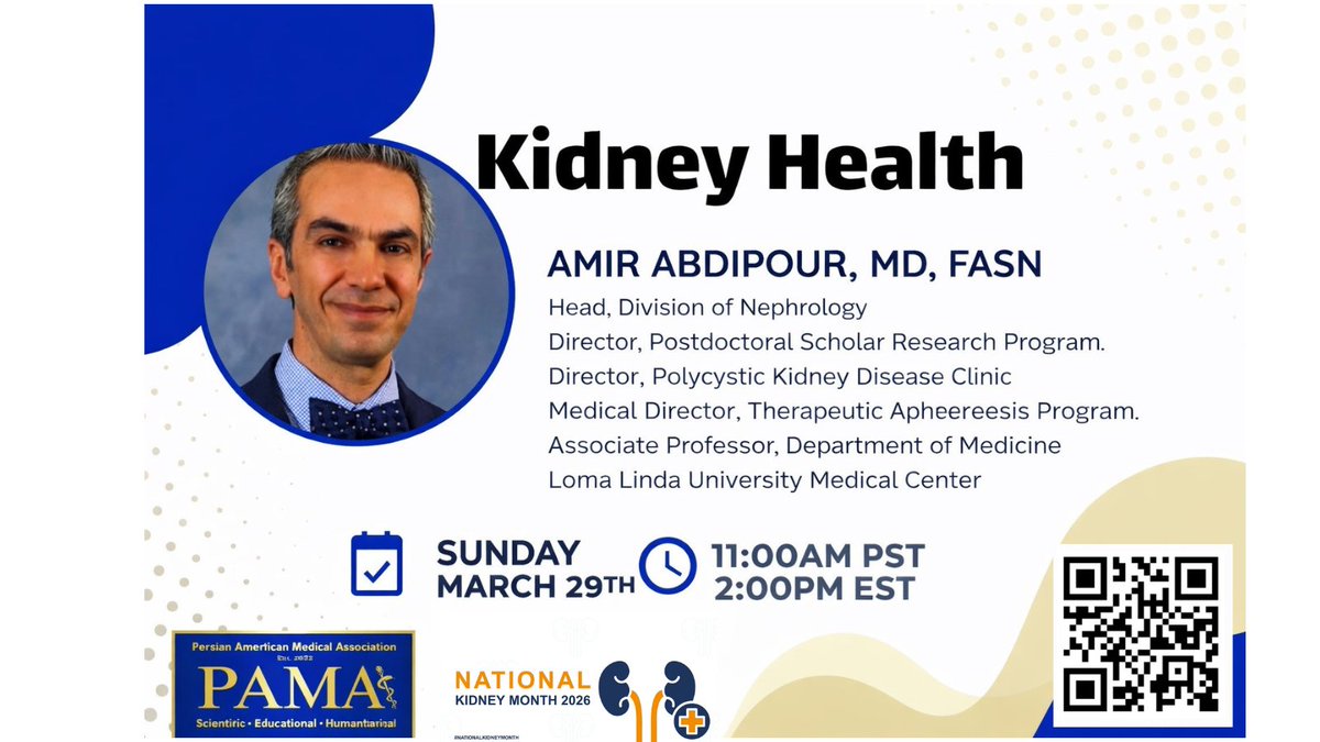 Persian -American Medical Association (PAMA) tweet media