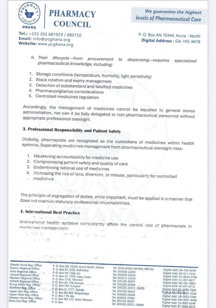 bhadext's tweet photo. Pharmacy council’s response to the directive on  management of medical stores in health facilities! 

🤝📌✊🏻 https://t.co/h8gE0JgDDS