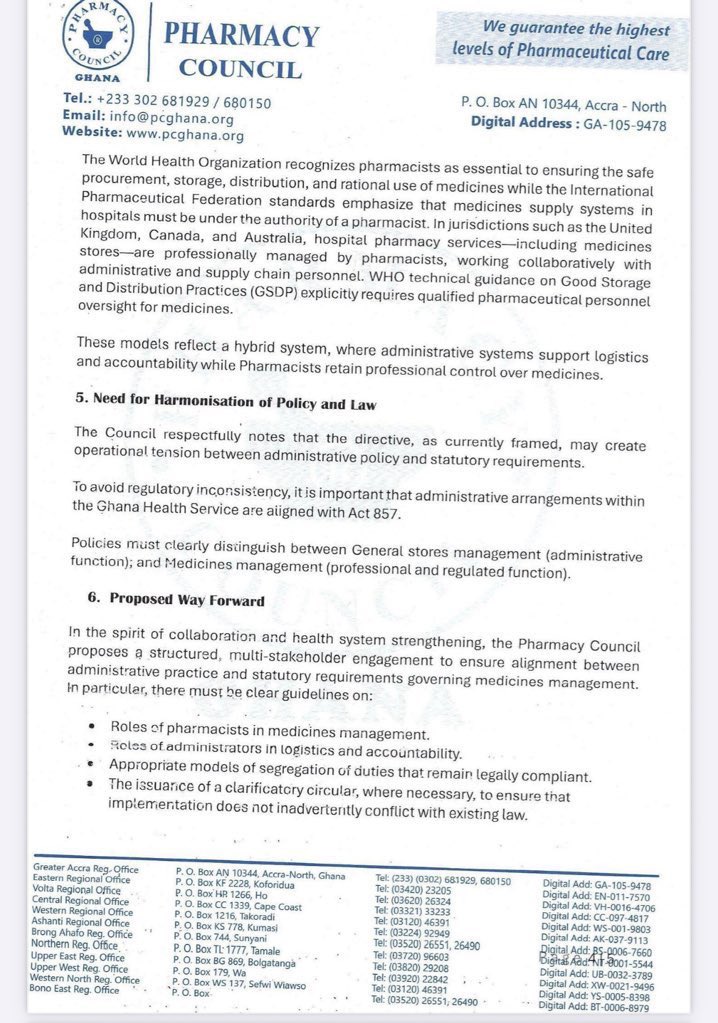 bhadext's tweet photo. Pharmacy council’s response to the directive on  management of medical stores in health facilities! 

🤝📌✊🏻 https://t.co/h8gE0JgDDS