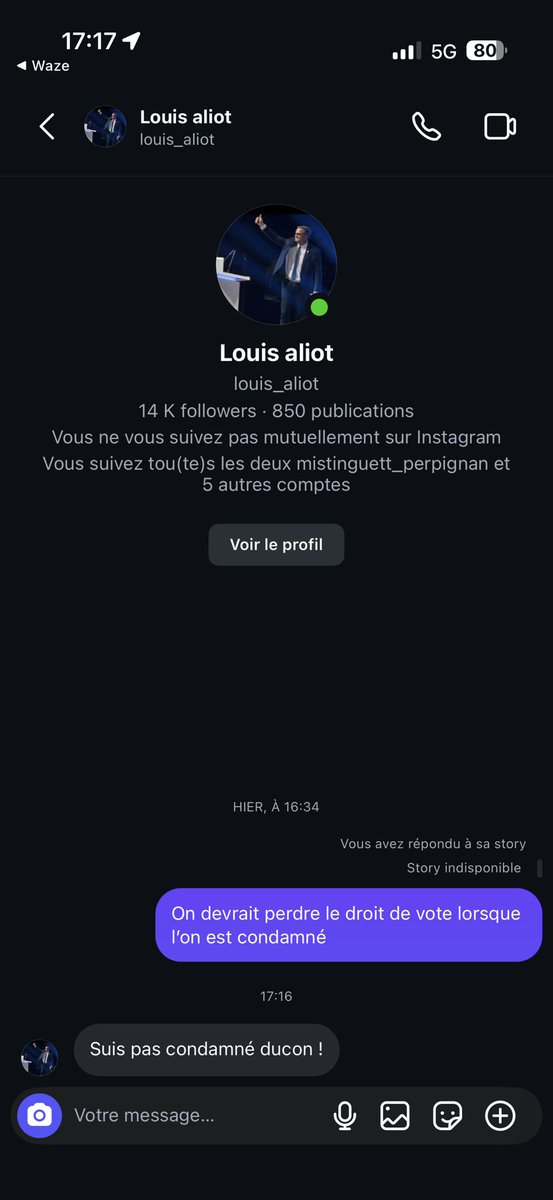 useerr6604's tweet photo. @J_Bardella @RNational_off Être condamné pour détournement de fonds publics et traiter un citoyen de “ducon” quand il s’exprime… voilà le niveau.

@RNational_off vous validez ce comportement ? https://t.co/HeEMced7q5