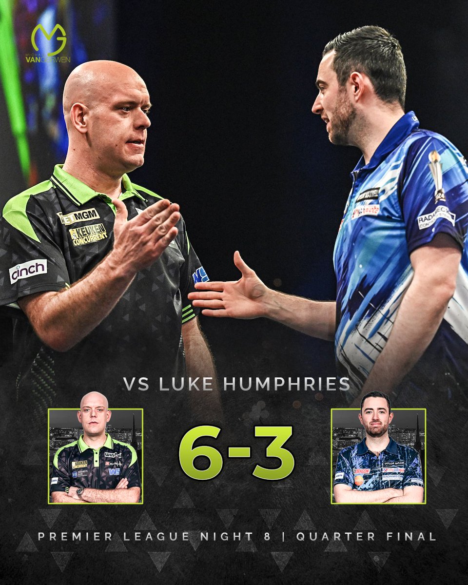 Michael Van Gerwen tweet media