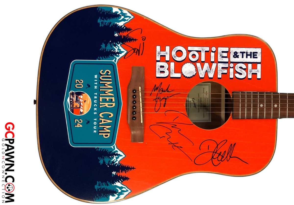 GoldNConnection's tweet photo. Authentic signed guitar from Hootie &amp; the Blowfish’s Summer Camp with Trucks Tour 2024. Includes COA, $1999.00.
https://t.co/mIlAxxuTfx

@HootieTweets #hootie #hootieandtheblowfish #rock #rockandroll https://t.co/KI4GZMimj4