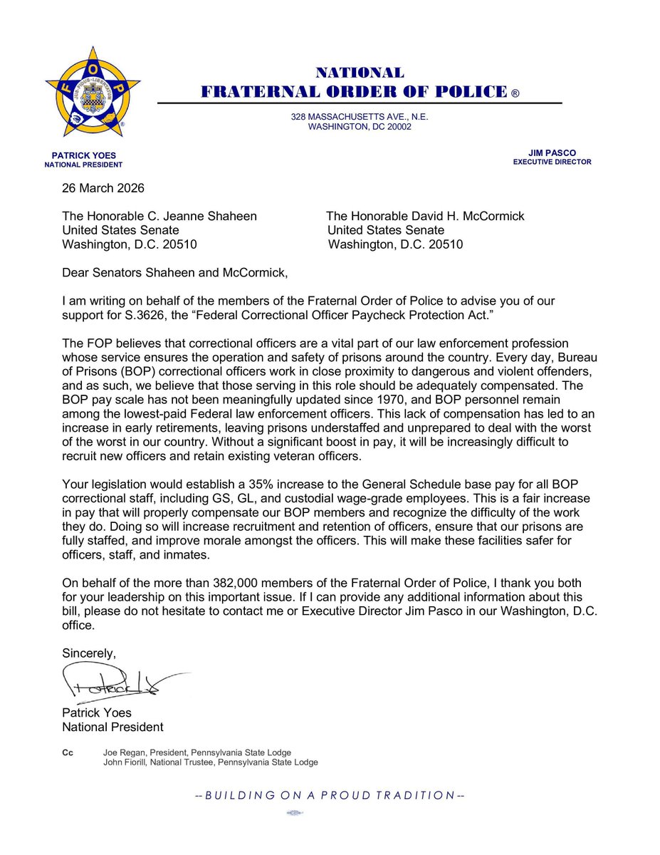 National Fraternal Order of Police (FOP) tweet media
