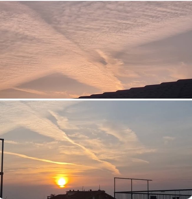 Felly : "Insetticida per noi insetti…"

(Insecticide pour nous, les insectes…)
🤓✌️

🤦‍♂️ Mais non, pas toi, Sylvain. Et en plus c'est en Italie 🇮🇹. 😏

#GéoIngénierie #Chemtrails #Insecticide #Sylvain #Ironie #Réveil