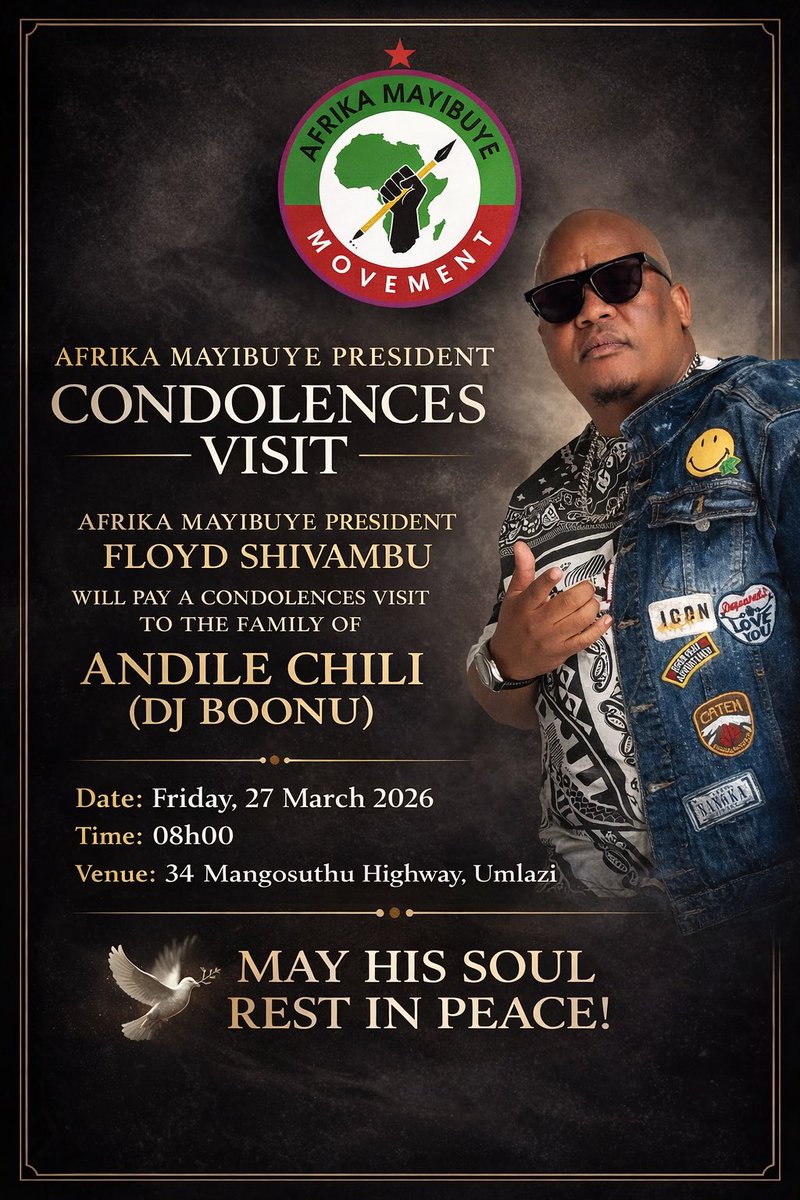 Floyd Shivambu tweet media