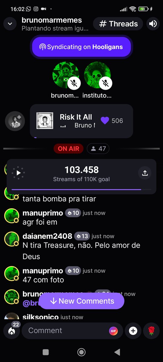 candido_ali's tweet photo. A AUDIÊNCIA TÁ SUBINDO 🤸🏾🇧🇷🌹! VALEU HOOLIGANS!!!
Pode chegar que ainda tem lugar 😊 Nosso romantismo e amor pelo @BrunoMars é do tamanho do mundo 🌹🇧🇷🥹
@DMile85
@BrunoMars_Memes
@acervobrunomars
#brazilianhooligans
#theromantic
#theromanticworldtour
@WarnerMusicBR https://t.co/QED8LuYNn2