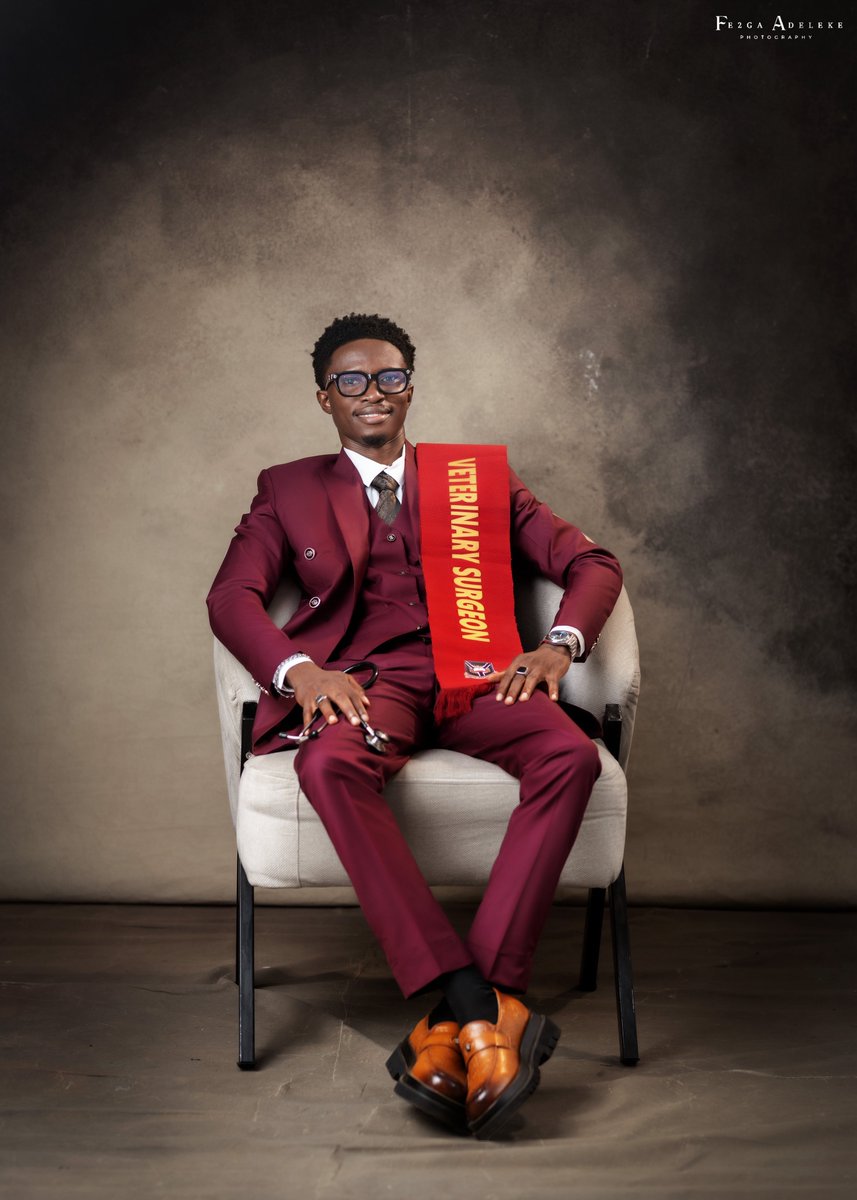 Six years of grit, long nights in the clinics, and more "persistence and perseverance" than I ever thought I’d need. Veterinary school tested every bit of my resolve, but today, the journey from student to Doctor is complete.

Ladies and gentlemen…

Dr. Bamidele Hassan Adetomiwa