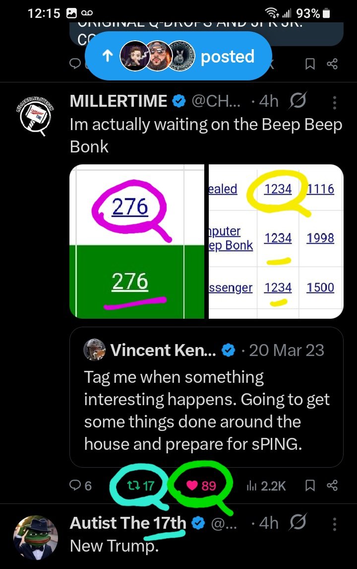 DeanDavis33's tweet photo. #SeriouslyThough
@CHASMIL75801620
🐸1️⃣7️⃣ #Seventeen
😎8️⃣9️⃣ #EightyNine
2️⃣7️⃣6️⃣ #TwoSevenSix
😏 #WhatAreTheOdds 😁
1️⃣23️⃣4 #OneTwoThreeFour https://t.co/BZlIE4sBiD